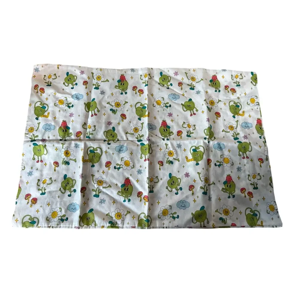 Fruit whimsical forest print scented pillowcase